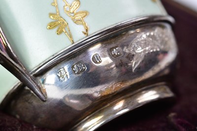 Lot 776 - VALE BROTHERS & SERMON; a Victorian hallmarked...