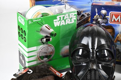 Lot 9 - STAR WARS; a collection of figures, vehicles...