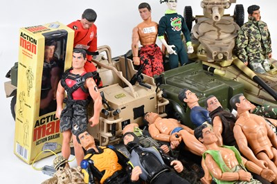 Lot 105 - ACTION MAN; a collection of figures, loose and...