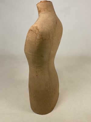 Lot 49 - A dress maker's mannequin body, 80 x 36cm, for...