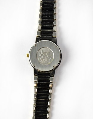 Lot 829 - OMEGA; a 1980s ladies' De Ville stainless...