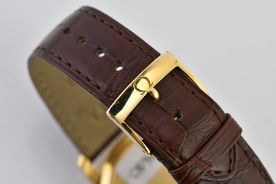 Lot 37 - OMEGA; a gentleman's 18ct yellow gold De Ville...
