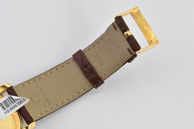 Lot 37 - OMEGA; a gentleman's 18ct yellow gold De Ville...
