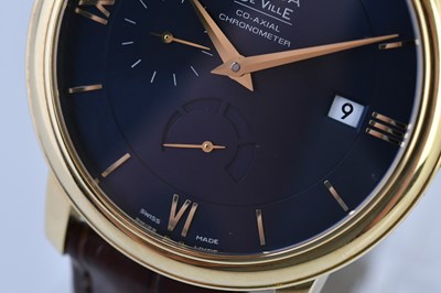 Lot 37 - OMEGA; a gentleman's 18ct yellow gold De Ville...