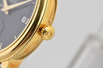 Lot 37 - OMEGA; a gentleman's 18ct yellow gold De Ville...