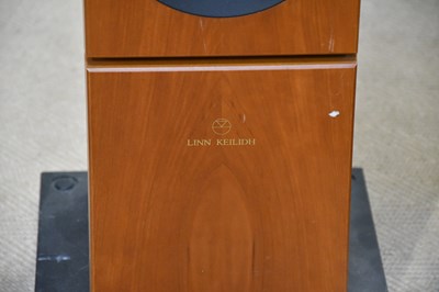 Lot 1014 - LINN; a pair of Keilidh 75watt floor standing...