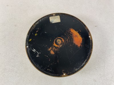 Lot 644 - SMITHS; an Astral brass ship's clock, retailed...