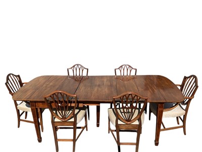 Lot 32 - An Edwardian mahogany and crossbanded...