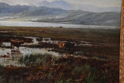Lot 2215 - ALFRED DE BREANSKI (1852-1928); oil on canvas,...