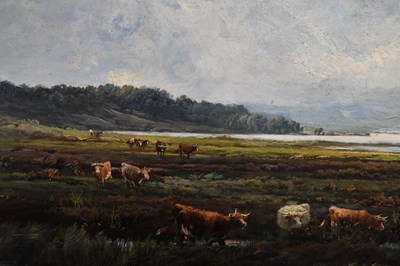 Lot 2215 - ALFRED DE BREANSKI (1852-1928); oil on canvas,...