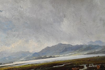 Lot 2215 - ALFRED DE BREANSKI (1852-1928); oil on canvas,...