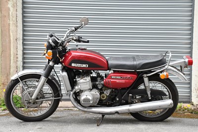 Lot 2065 - SUZUKI; GT750, 750cc, showing 23,573 miles,...