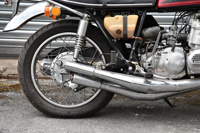 Lot 2065 - SUZUKI; GT750, 750cc, showing 23,573 miles,...