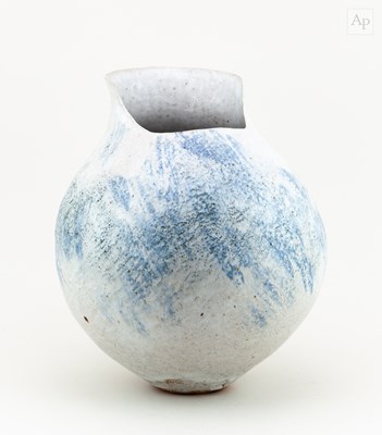 Lot 81 - BETTY BLANDINO (1927-2011); a stoneware vessel...