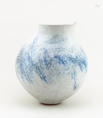 Lot 81 - BETTY BLANDINO (1927-2011); a stoneware vessel...
