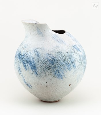 Lot 81 - BETTY BLANDINO (1927-2011); a stoneware vessel...