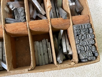 Lot 38 - A small amount of type plates, in various...