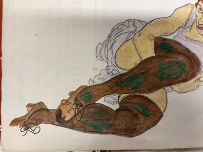 Lot 2213 - EGON SCHIELE (1890-1918); pencil drawing...