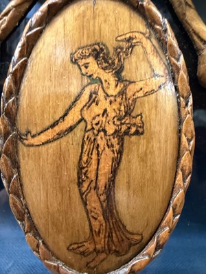 Lot 6 - A fine late Victorian satinwood and...