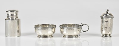 Lot 418 - PEARCE & SONS; a George V hallmarked silver...