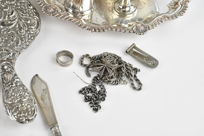 Lot 31 - A collection of silver plated items to include...