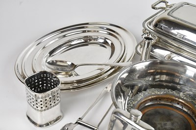 Lot 31 - A collection of silver plated items to include...