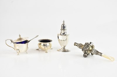Lot 380 - CRISFORD & NORRIS LTD; a George V hallmarked...