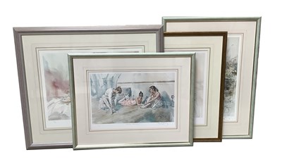 Lot 1453 - GORDON KING (SCOTTISH 1939-2022); limited...