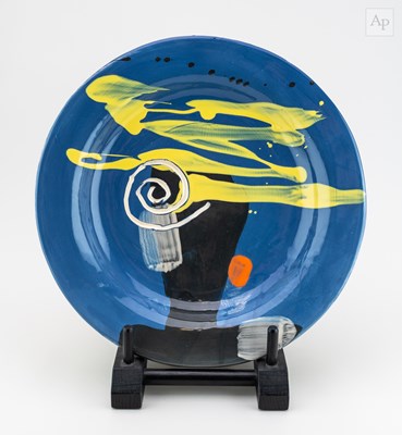 Lot BRUCE McLEAN (born 1944); a large earthenware...