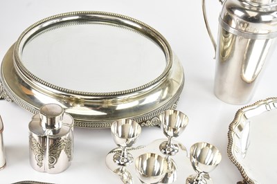 Lot 36 - A collection of 19th century and later silver...