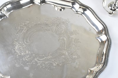 Lot 36 - A collection of 19th century and later silver...