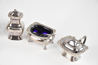 Lot 47 - Two hallmarked silver mounted dressing table...