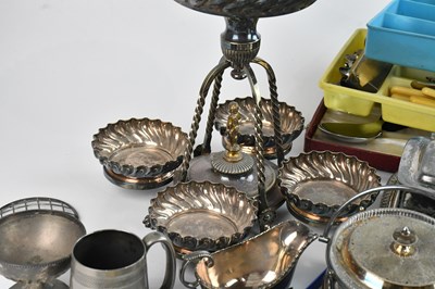 Lot 19 - Two canteens of plated cutlery, together with...
