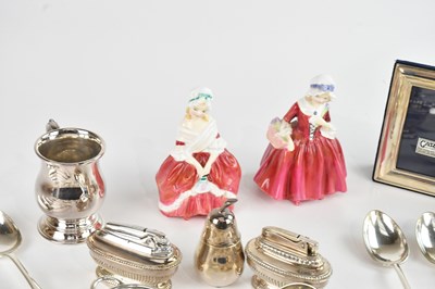 Lot 17 - A collection of silver plated items, including...