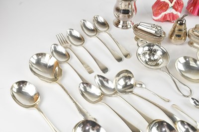 Lot 17 - A collection of silver plated items, including...