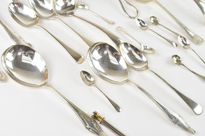 Lot 17 - A collection of silver plated items, including...