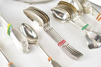 Lot 43 - A collection of silver plated cutlery...