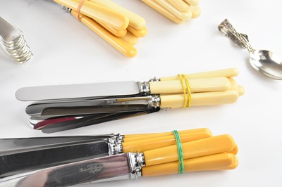 Lot 43 - A collection of silver plated cutlery...