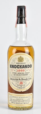 Lot 2421 - WHISKY; a bottle of Knockando 1969 fine single...