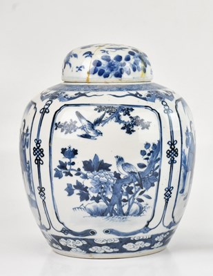 Lot 1022 - A late 19th century Chinese blue and white...