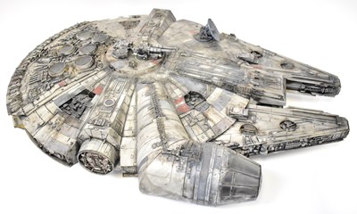 Lot 464 - STAR WARS; a Millennium Falcon model, approx....