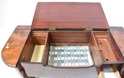 Lot 17 - A Victorian rosewood bow-fronted side cabinet,...