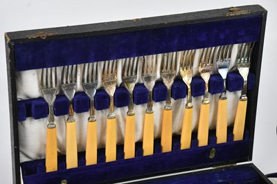 Lot 26 - A collection of electroplated items including...