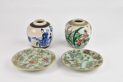 Lot 1061 - An early 20th century Chinese Famille Verte...