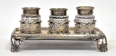 Lot 707 - SAMUEL HERBERT & CO; a George III hallmarked...