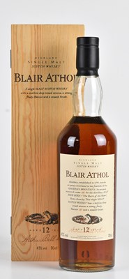 Lot 2406 - WHISKY; a bottle of Blair Athol single malt...