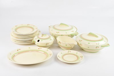 Lot 1380 - WEDGWOOD & CO; an Art Deco part dinner service...