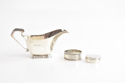 Lot 424 - MAPPIN & WEBB; a George V hallmarked silver...