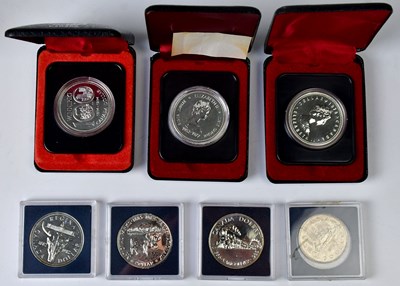 Lot 803 - A collection of Canadian commemorative 'silver'...