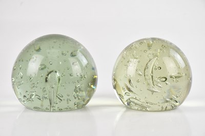 Lot 1448 - Two Victorian style glass dump weights with...